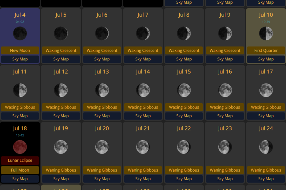 Everything You Need to Know About the July 2027 Full Moon Phenomenon 45 moon calendar 2027 07