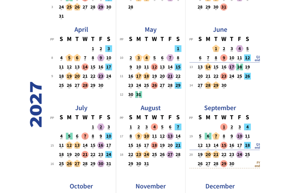 Mastering the 2027 GSA Pay Schedule: Everything You Need to Know 9 2027 GSA PayrollCalendar r1