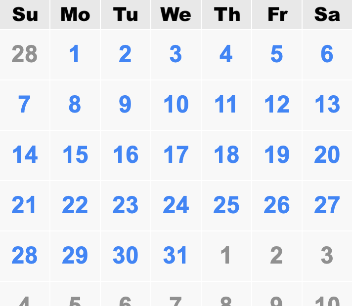 How Many Days Will March 2027 Have? A Detailed Breakdown 128 March 2027 calendar