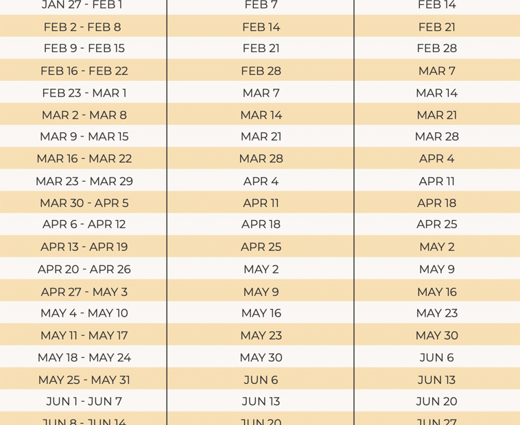 TCI 2025 TAX REFUND CALENDAR Update 1