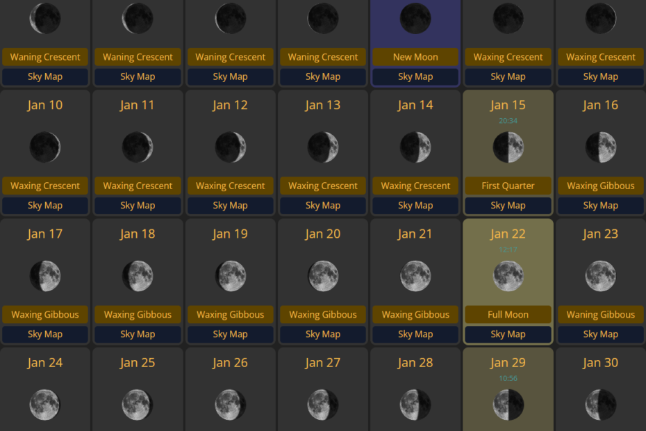 moon calendar 2027 01